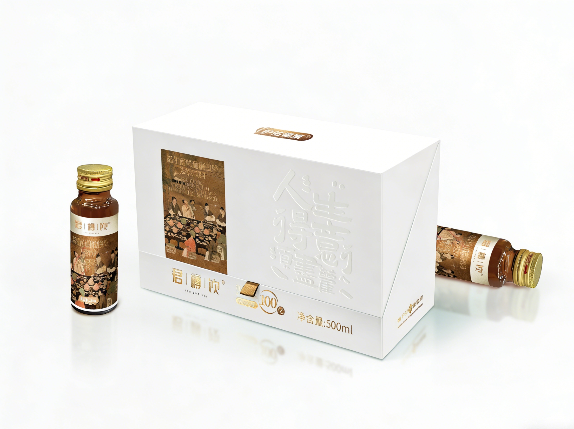 君樽飲<sup>?</sup>益生菌黃精蛹蟲草發酵飲料